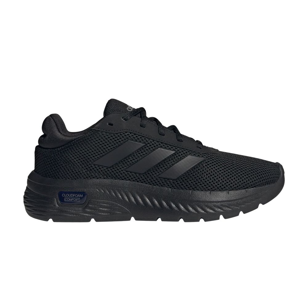 Pre-owned Adidas Originals Wmns Cloudfoam Comfy 'black Iron Metallic'