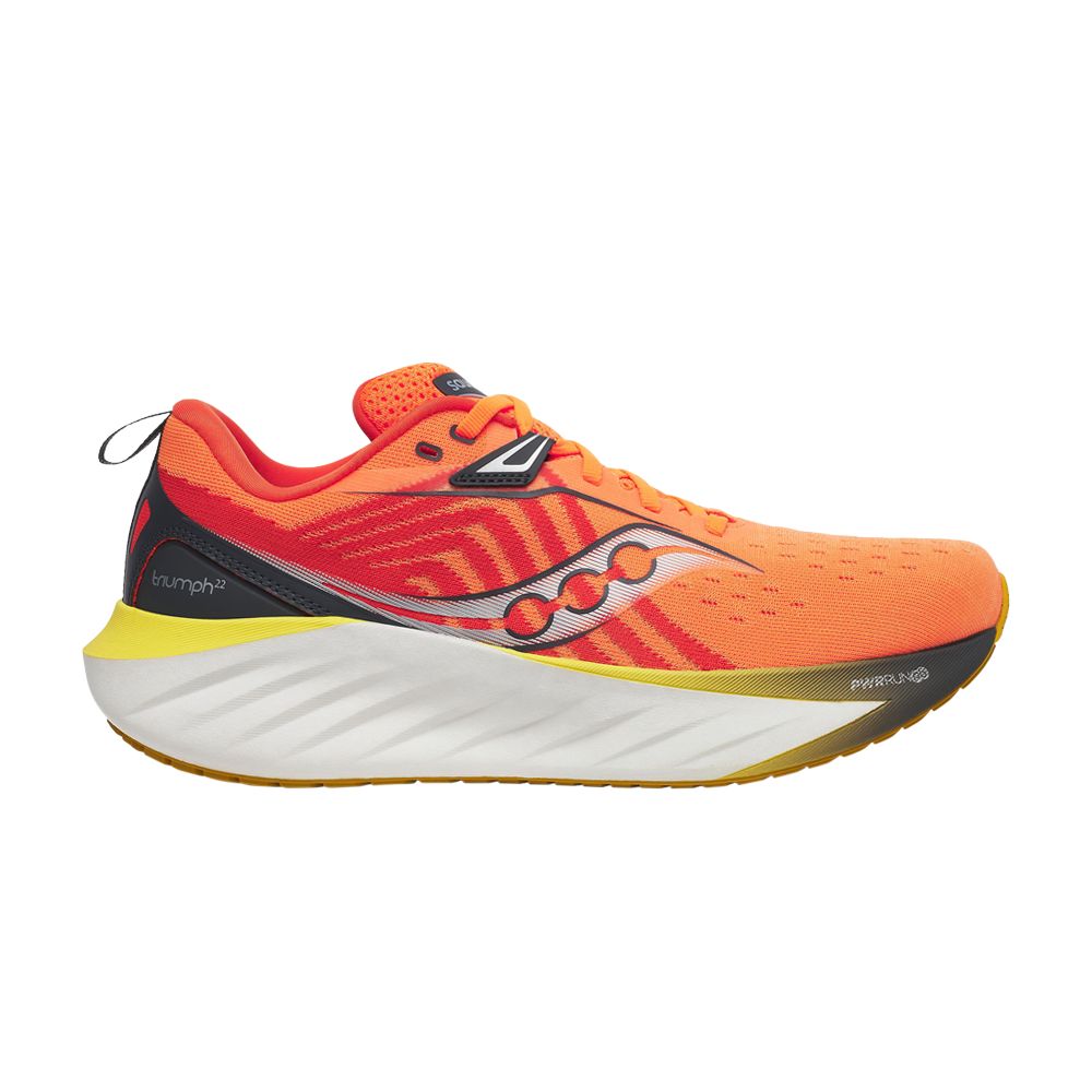 Pre-owned Saucony Triumph 22 'spice Canary' In Orange