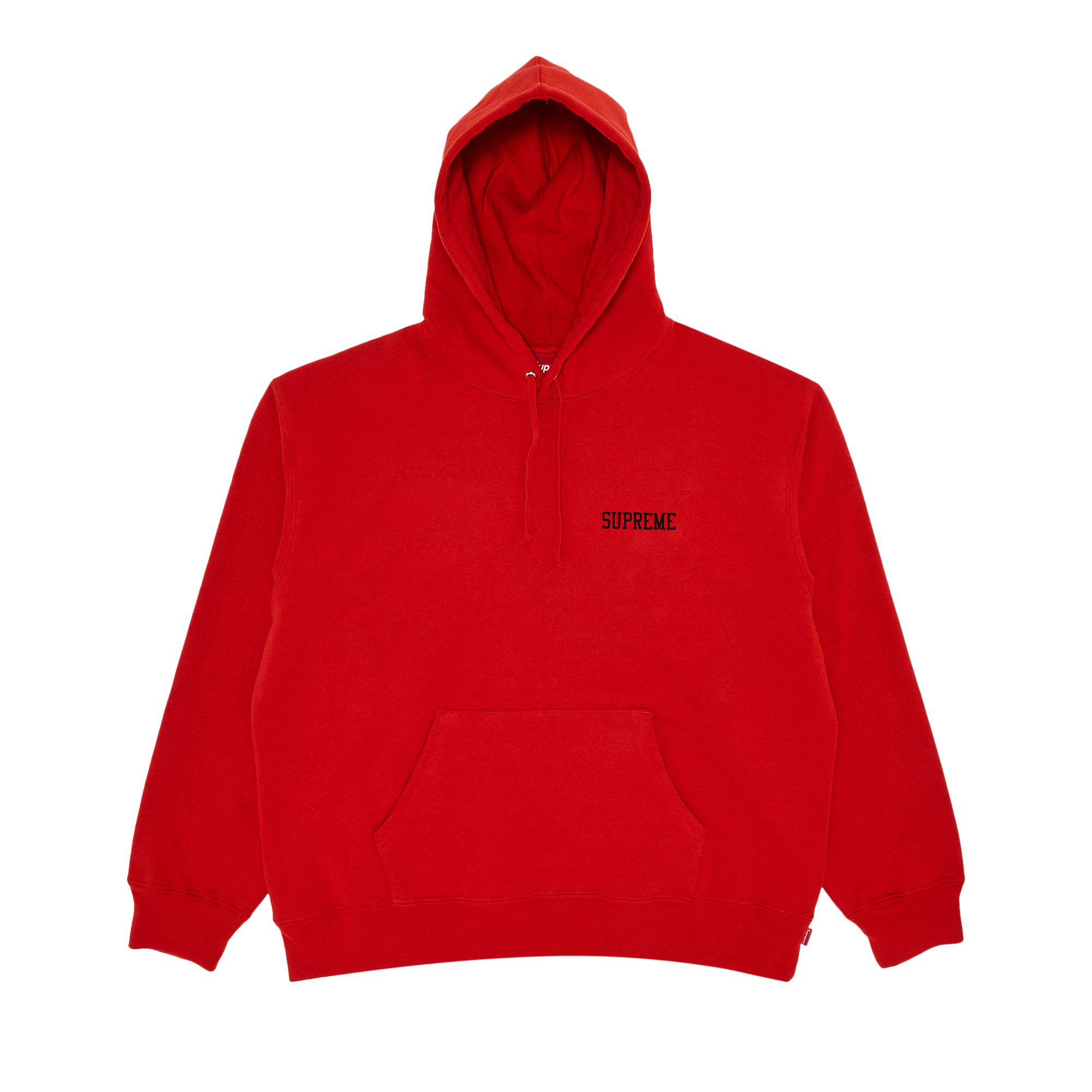 Supreme On God Hooded Sweatshirt 'Burnt Red' | Men's Size M