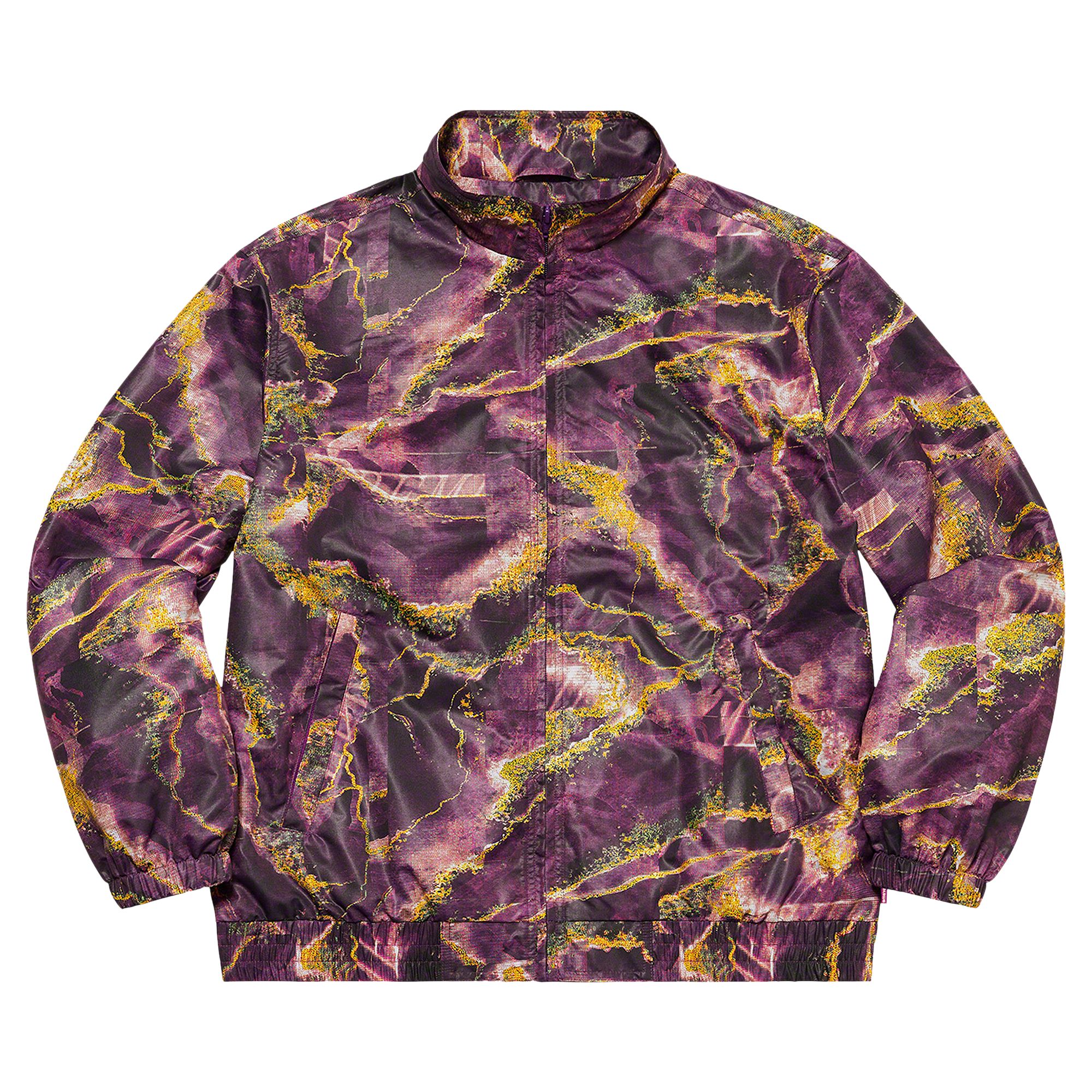 Supreme Marble Track Jacket 'Purple' | Men's Size S
