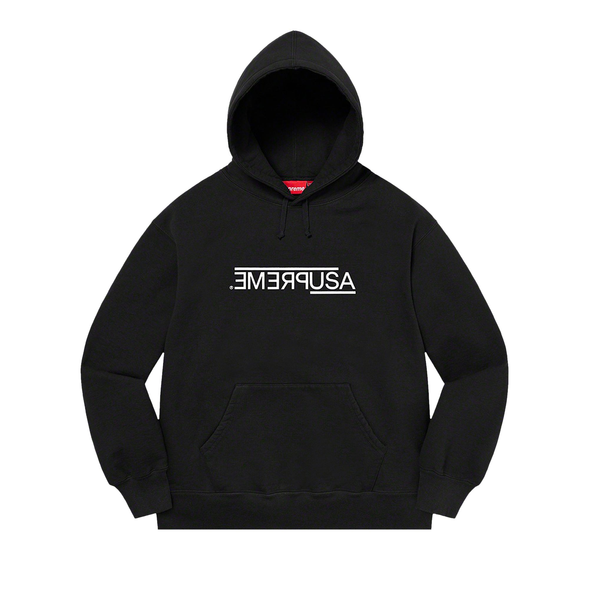 Supreme USA Hooded Sweatshirt 'Black' | Men's Size M