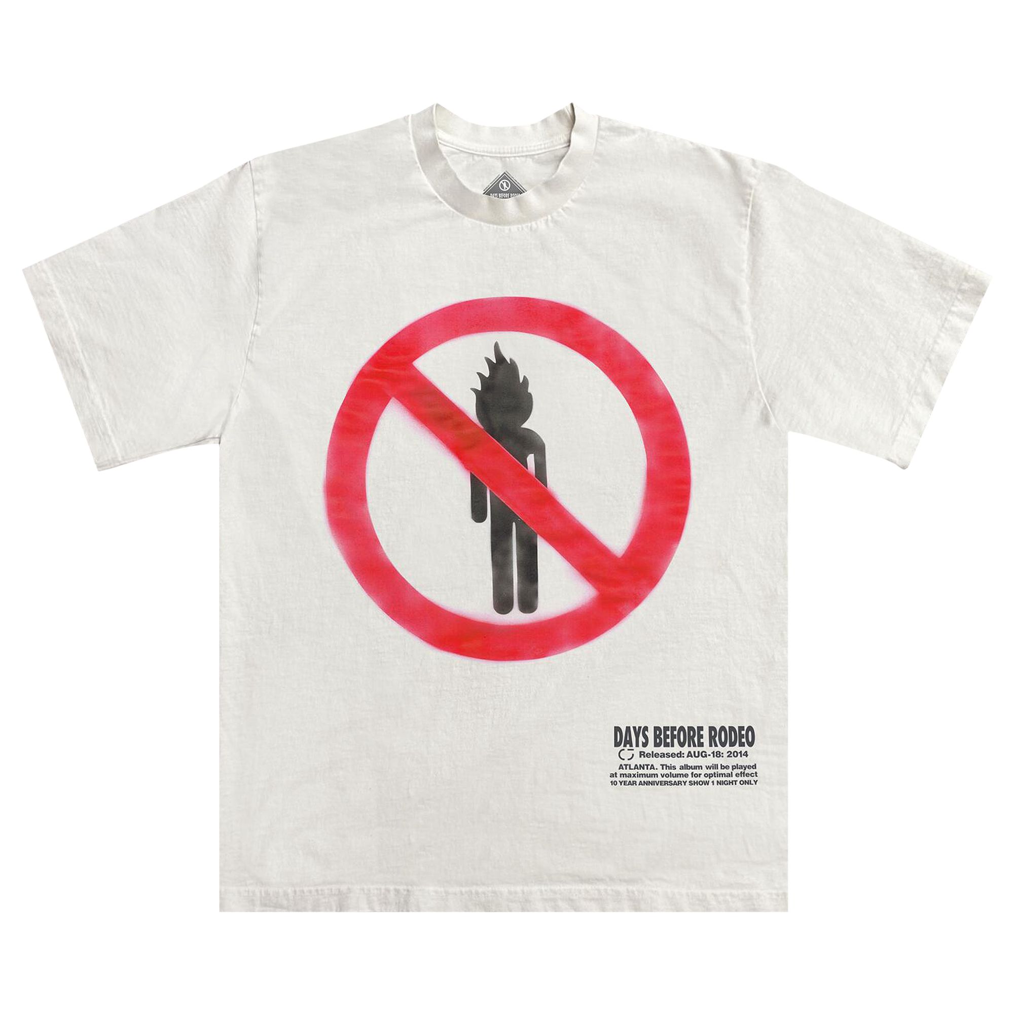 Pre-owned Cactus Jack By Travis Scott Rodeo Tee 'white'