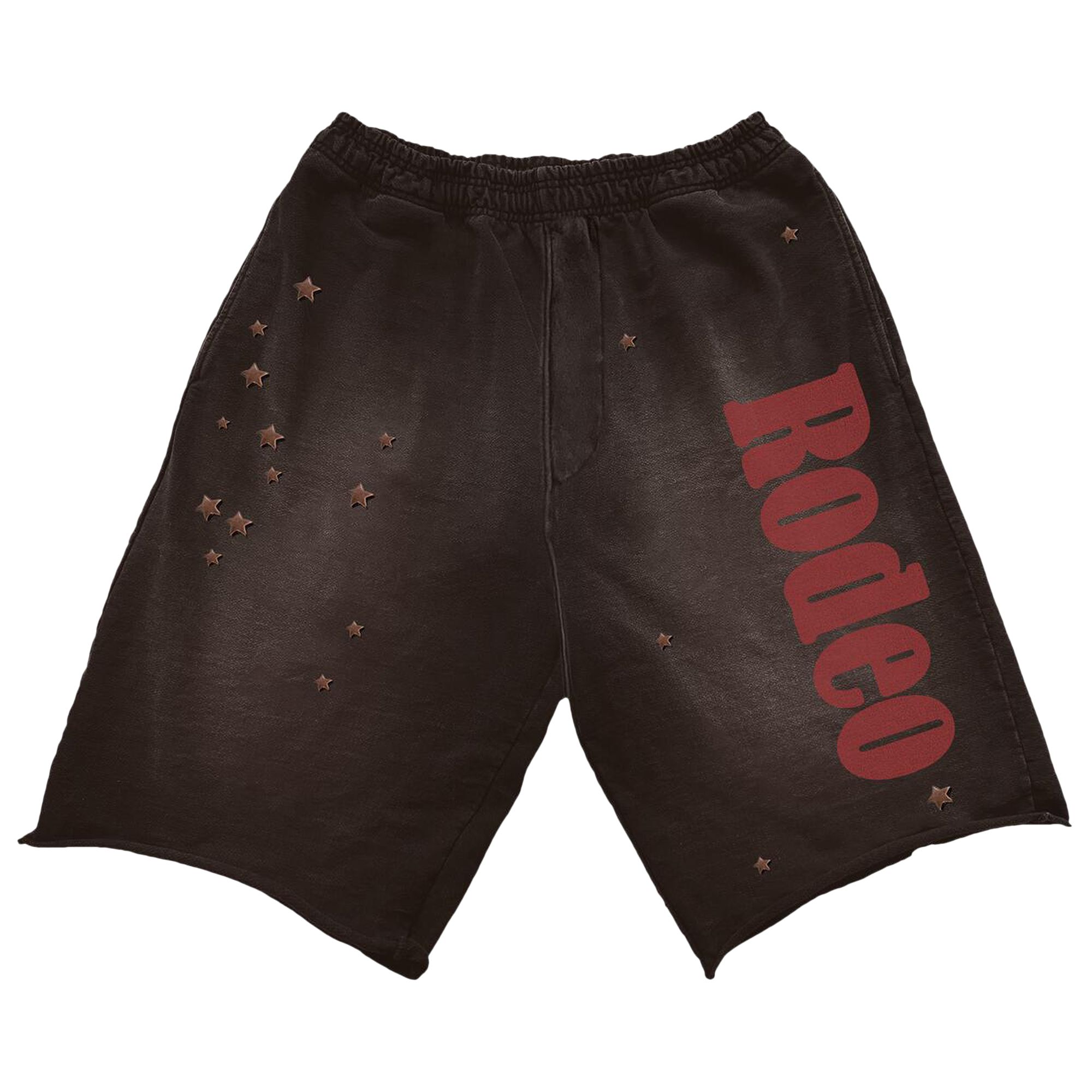 Pre-owned Cactus Jack By Travis Scott X Sp5der Days Before Rodeo Shorts 'brown'