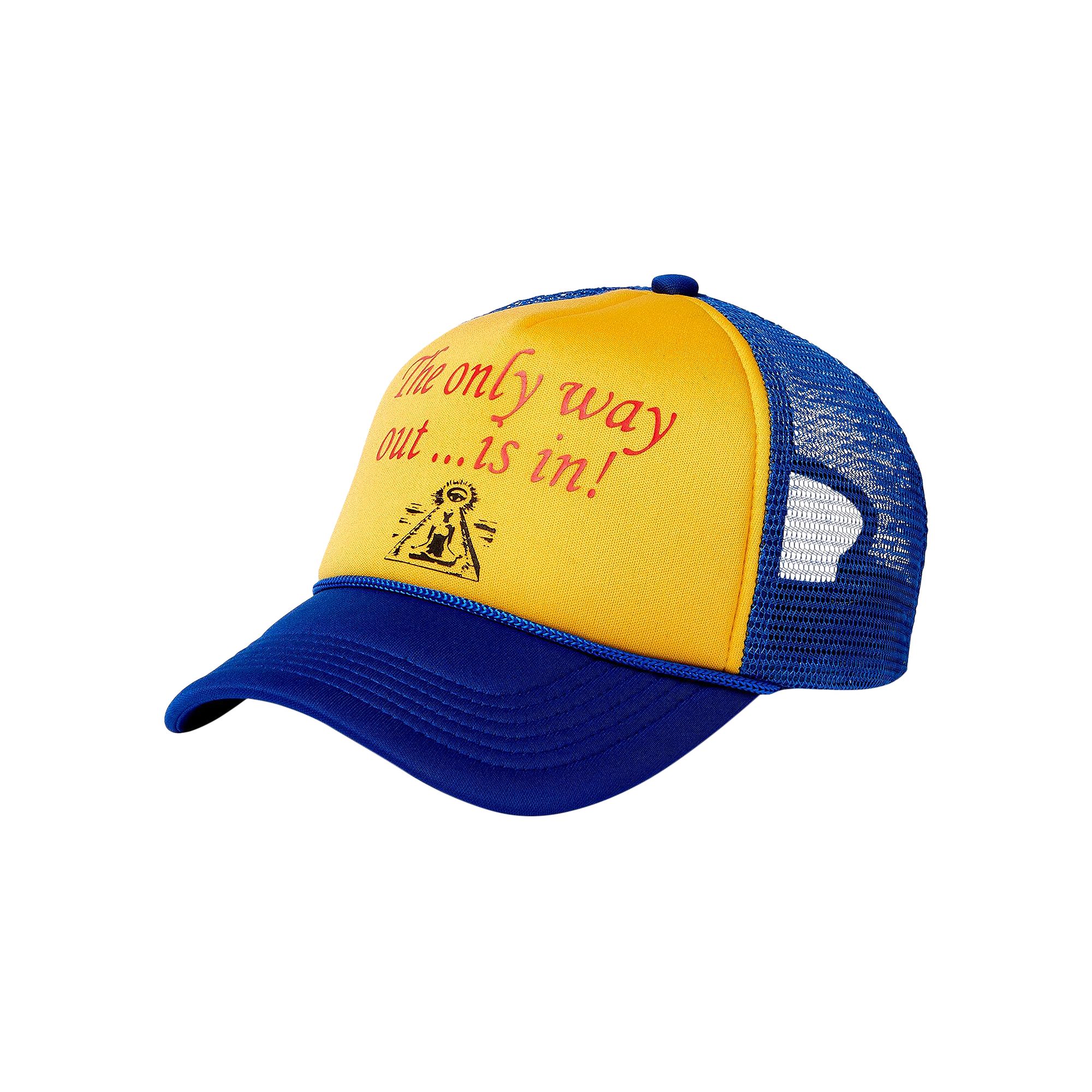 Gallery Dept. Only Way Out Trucker 'Royal/Gold Yellow' | Blue | Men's Size Onesize