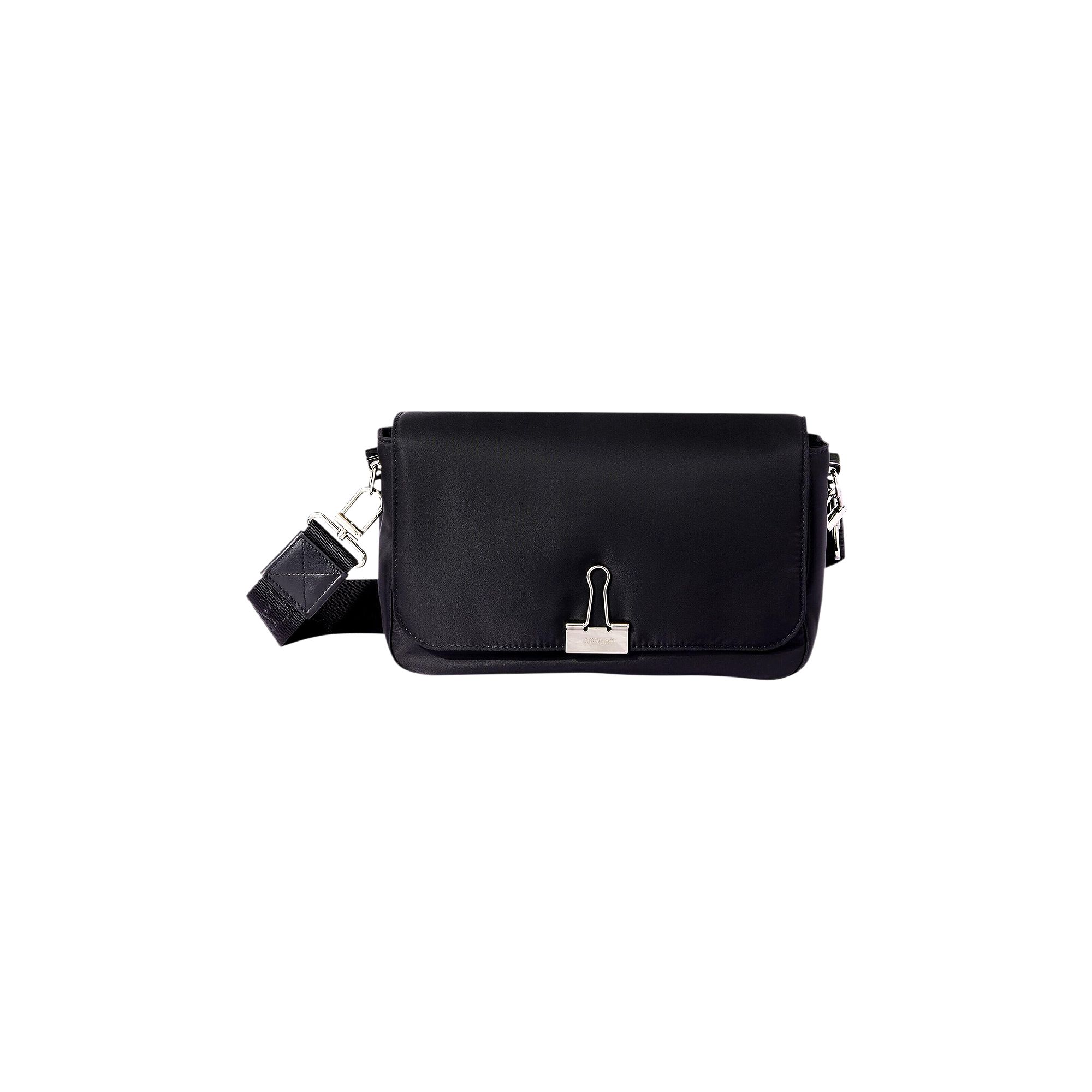Pre-owned Off-white Soft Binder Shoulder Bag 'black' | Men's Size Onesize
