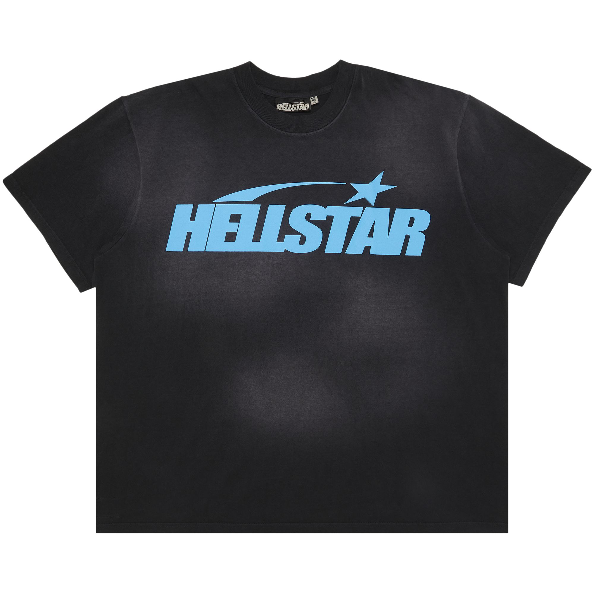 Pre-owned Hellstar Classic T-shirt (regular Print) 'black/blue'