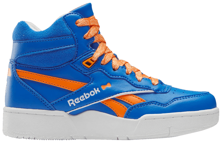 Blippi x Reebok BB4000 2 Mid Little Kid Blue Orange