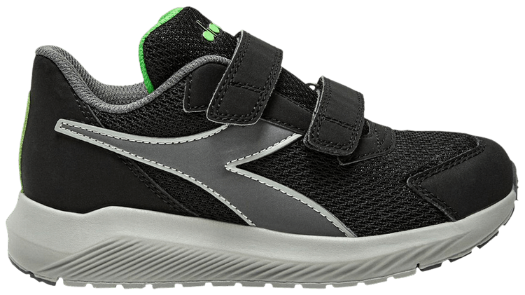 Diadora Falcon 4 V Big Kid Black Steel Grey