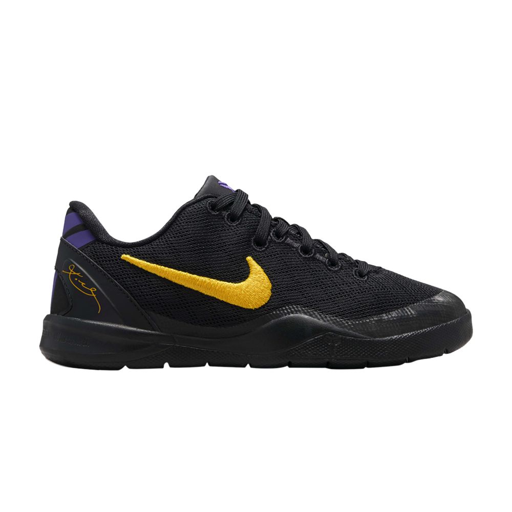 Nike Kobe 8 PS 'Lakers Away' | Black | Kid's Size 13 - FN0267-002