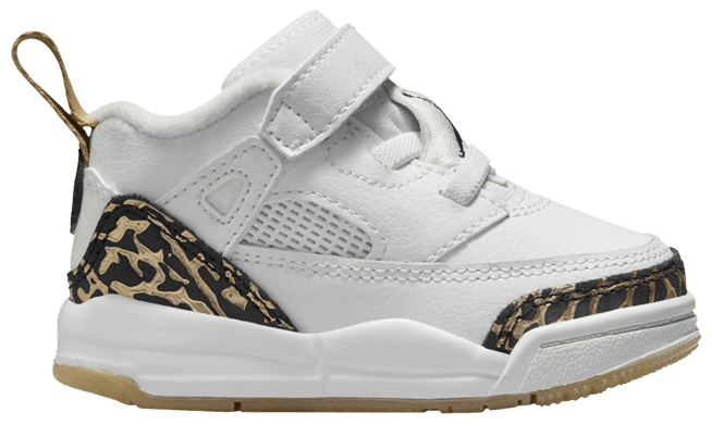 Air Jordan Spizike Low TD White Black Metallic Gold