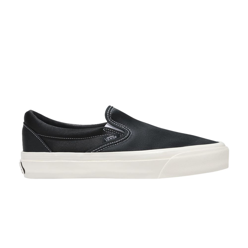 Vans Premium Slip-On 98 'Satin Pack - Jet Set Back' | Black | Men's Size 5.5