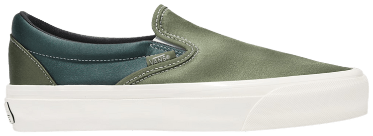 Vans Premium Slip On 98 Satin Pack   Loden Green