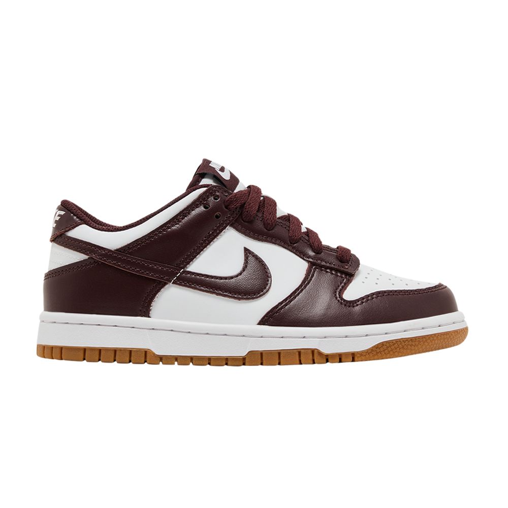 Nike Dunk Low GS 'Burgundy Crush Gum' | Red | Kid's Size 6.5