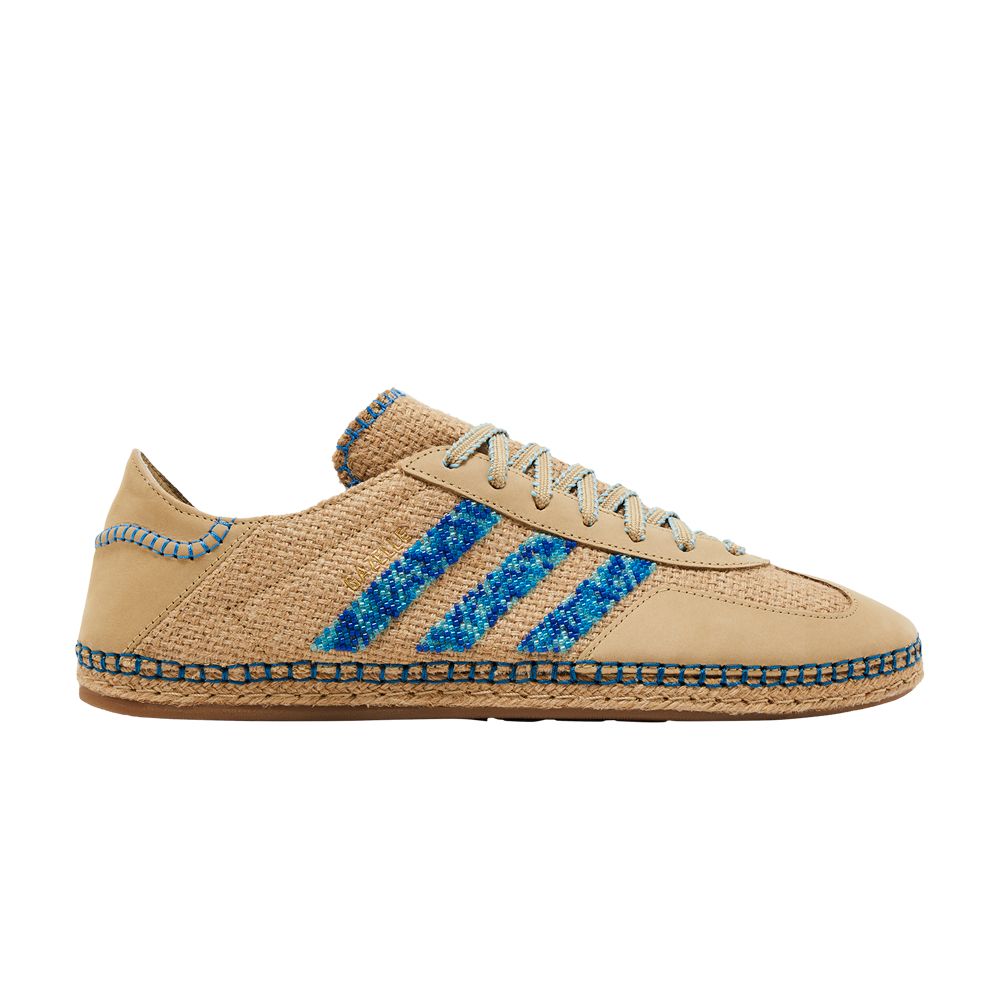 adidas CLOT x Gazelle 'Linen Khaki Light Blue' | Tan | Men's Size 7.5