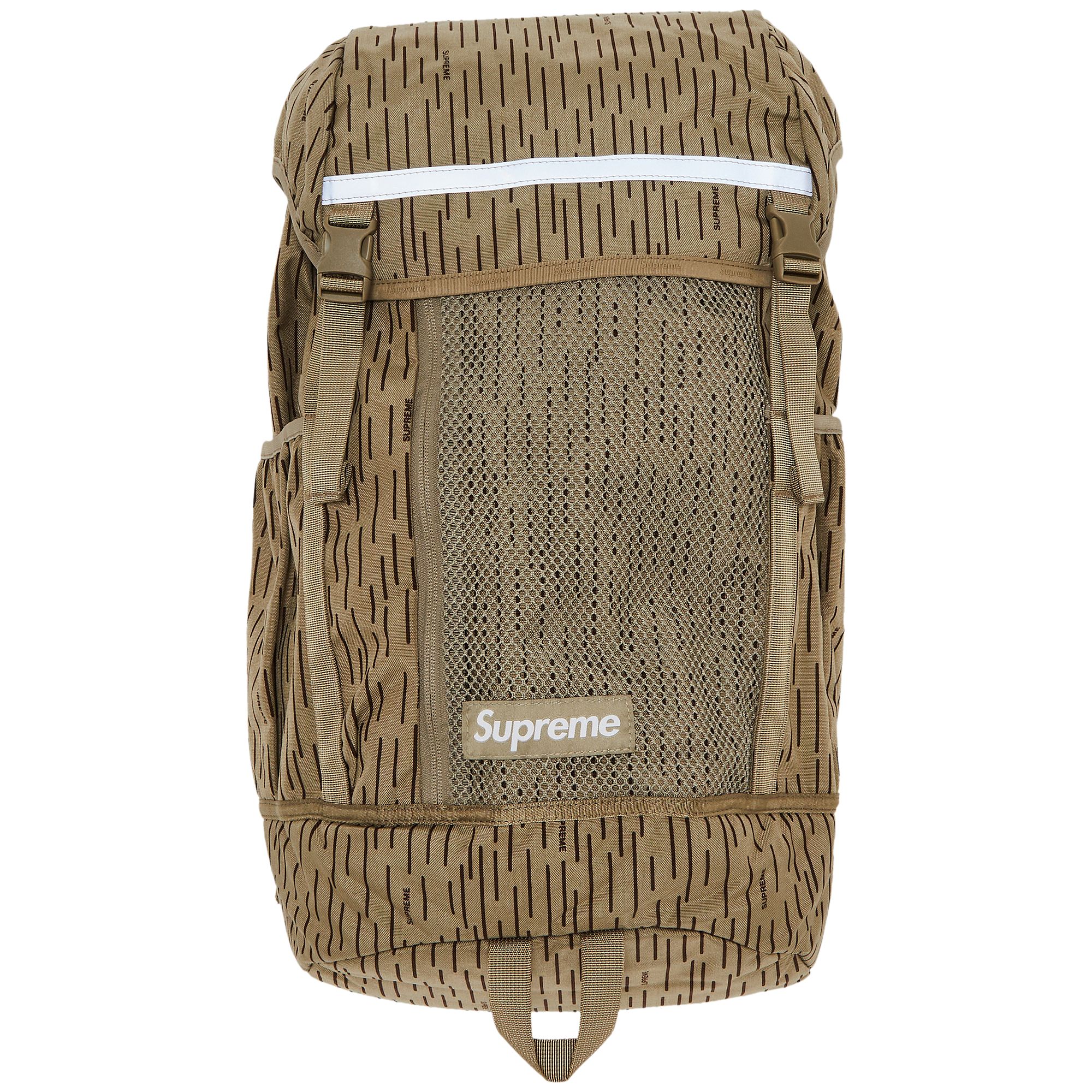 Pre-owned Supreme Backpack 'tan Raindrop' | Men's Size Onesize