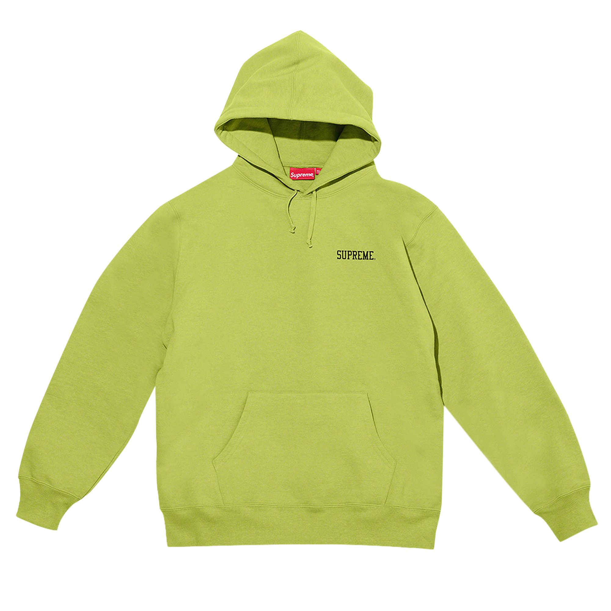 Pre-owned Supreme X Joel-peter Witkin Sanitarium Hooded Sweatshirt 'lime' | Green | Men's Size M