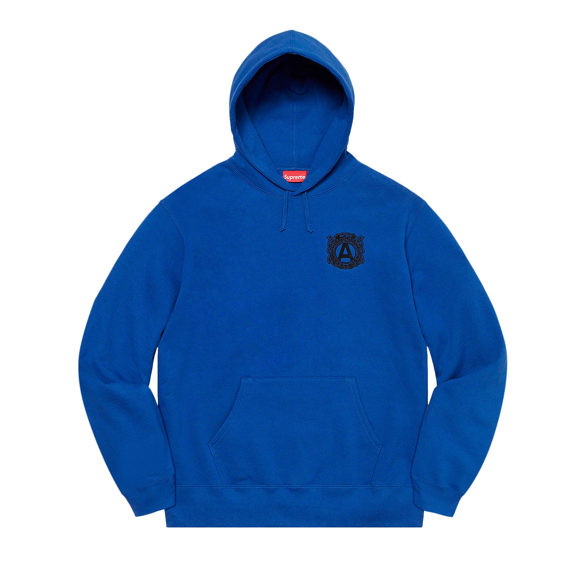 Pre-owned Supreme Anti Hooded Sweatshirt 'royal' | Blue | Men's Size M