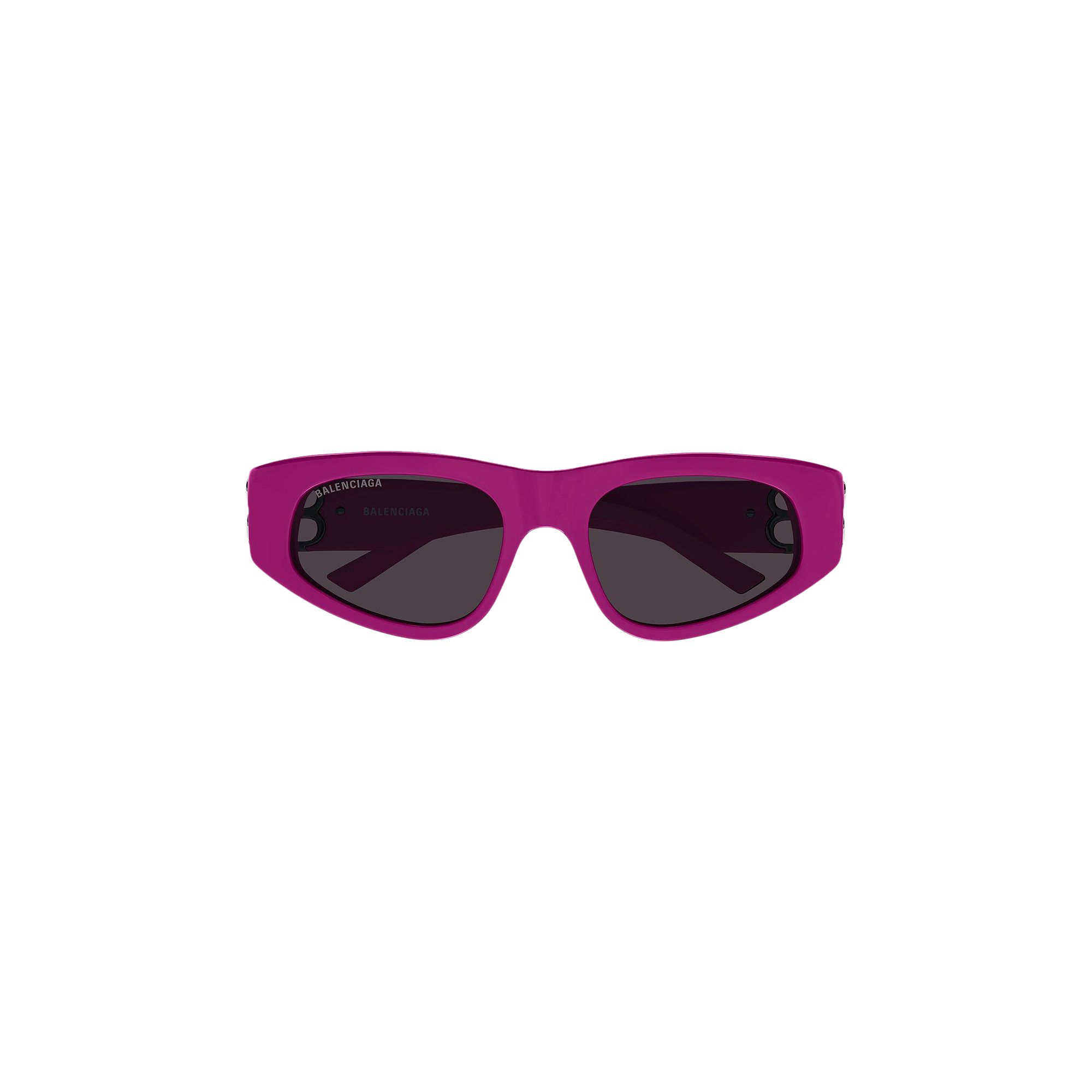 Balenciaga Cat Eye Sunglasses 'Fuchsia/Silver/Grey' | Pink | Women's Size Onesize