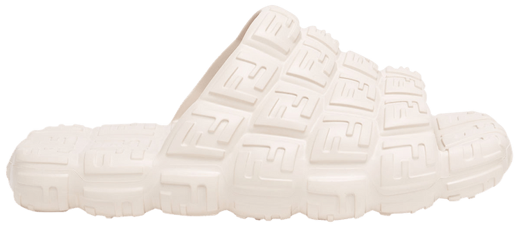 Fendi Cloud Slides White