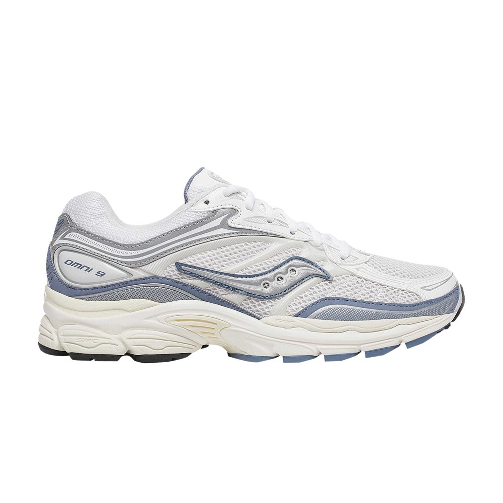 Pre-owned Saucony Progrid Omni 9 'tomorrow, Meet Yesterday Pack - Blue' In Cream