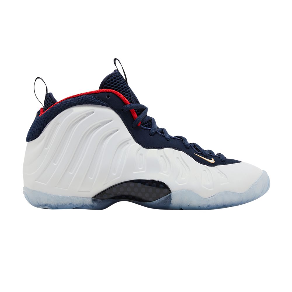Pre-owned Nike Little Posite One Gs 'olympic' 2024 | White | Kid's Size 6.5