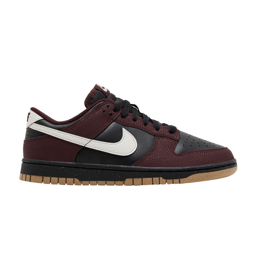 Pre-owned Nike Wmns Dunk Low Next Nature 'burgundy Crush Black' In Red