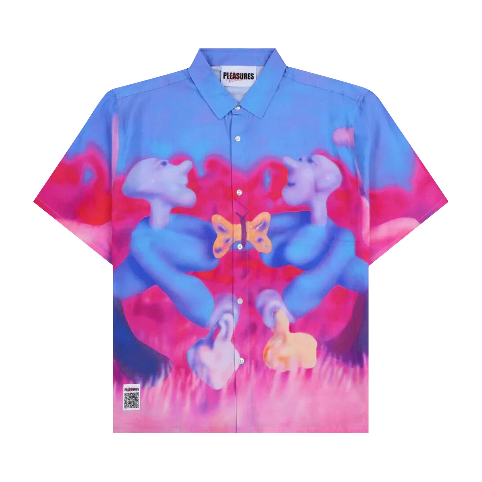 Pleasures Interaction Button Down 'Pink' | Men's Size S