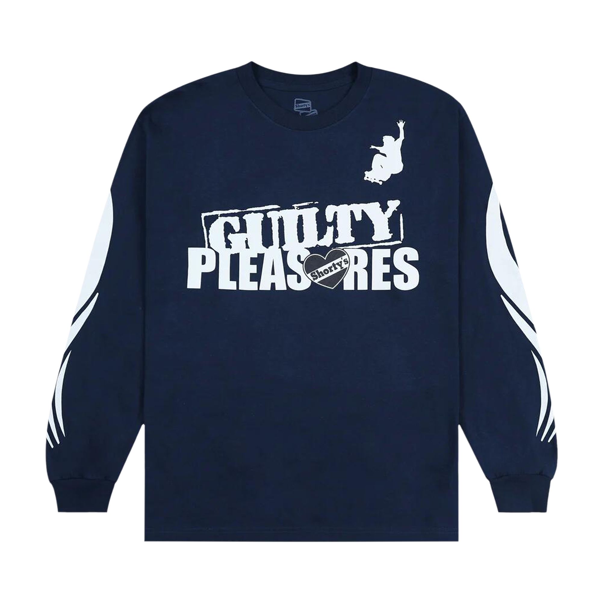 Pleasures Guilty Long-Sleeve 'Navy' | Blue | Men's Size L