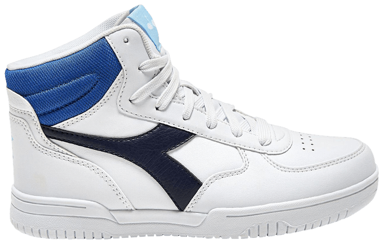 Diadora Raptor Mid Big Kid White Naval Academy