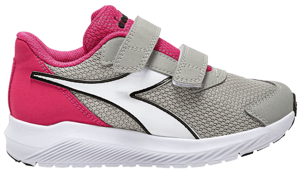 Diadora Falcon 4 V Big Kid Silver Pink