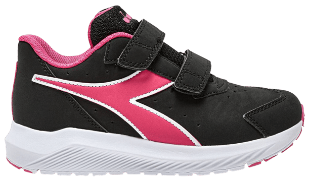 Diadora Falcon 4 SL V Big Kid Black Raspberry Sorbet