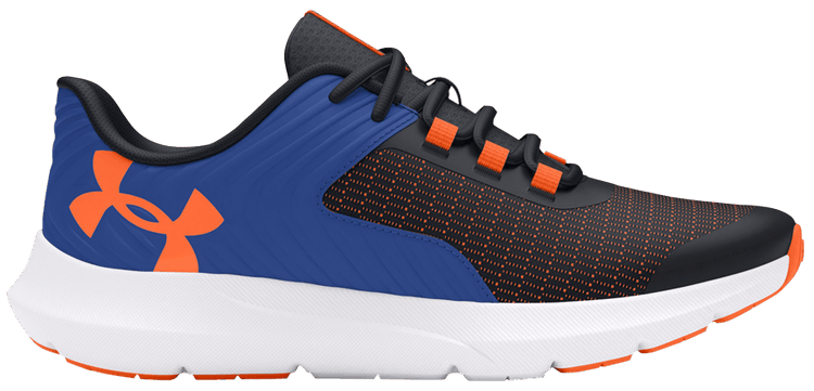 Under Armour Outhustle 2 GS Black Tech Blue Orange