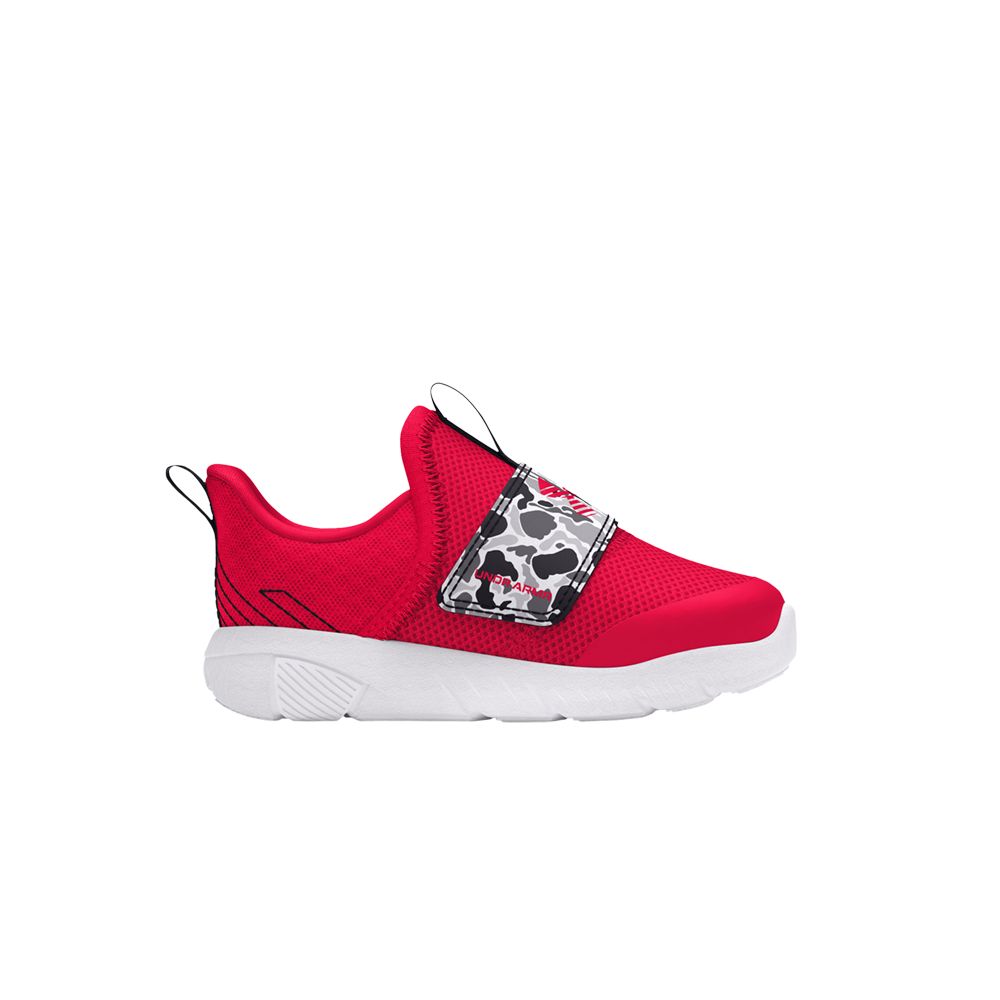Pre-owned Under Armour Flash Td 'red Black Camo' | Infant Size 7