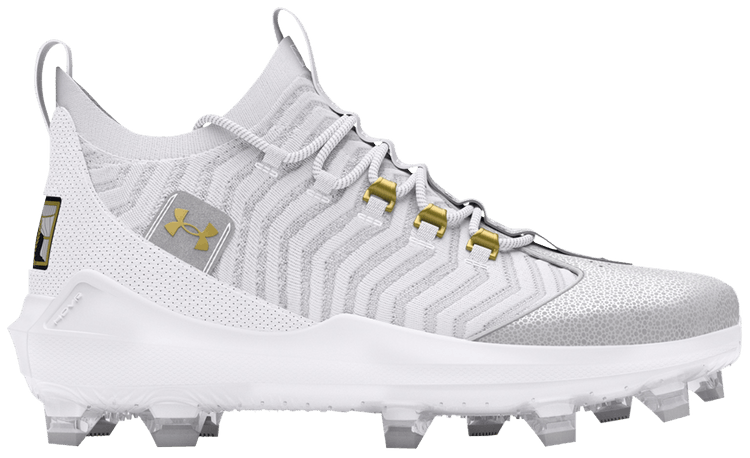 Under Armour Harper 9 Pro TPU White Metallic Gold