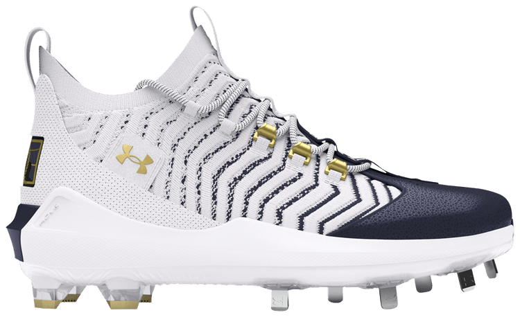 Under Armour Harper 9 Pro ST White Midnight Navy Gold