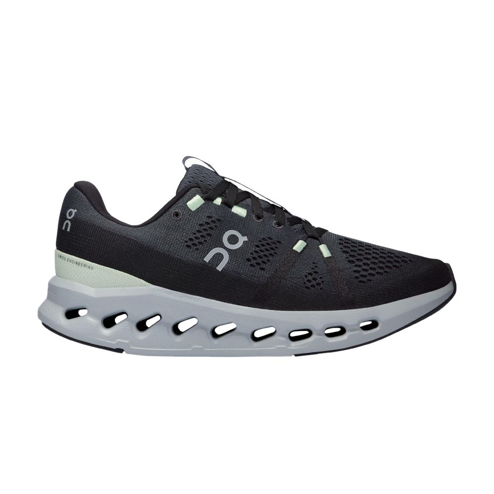 ON Wmns Cloudsurfer 'Iron Glacier' | Black | Women's Size 7
