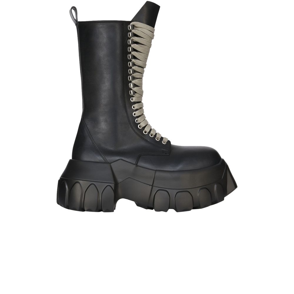 Pre-owned Rick Owens Wmns Army Mega Tractor Boot 'triple Black' | Women's Size 39