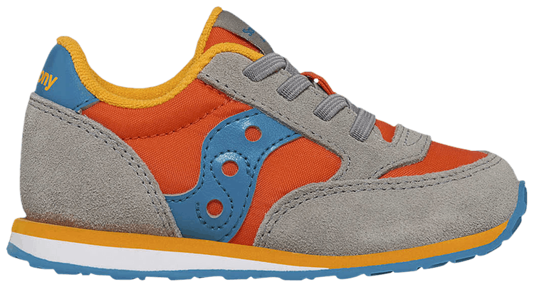 Saucony Jazz Big Kid Grey Orange Blue