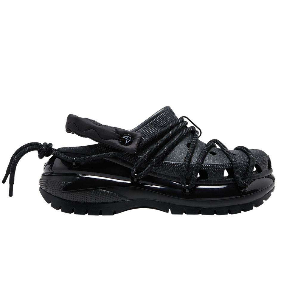 Crocs Rauw Alejandro x Mega Crush Clog 'Black' | Men's Size 7