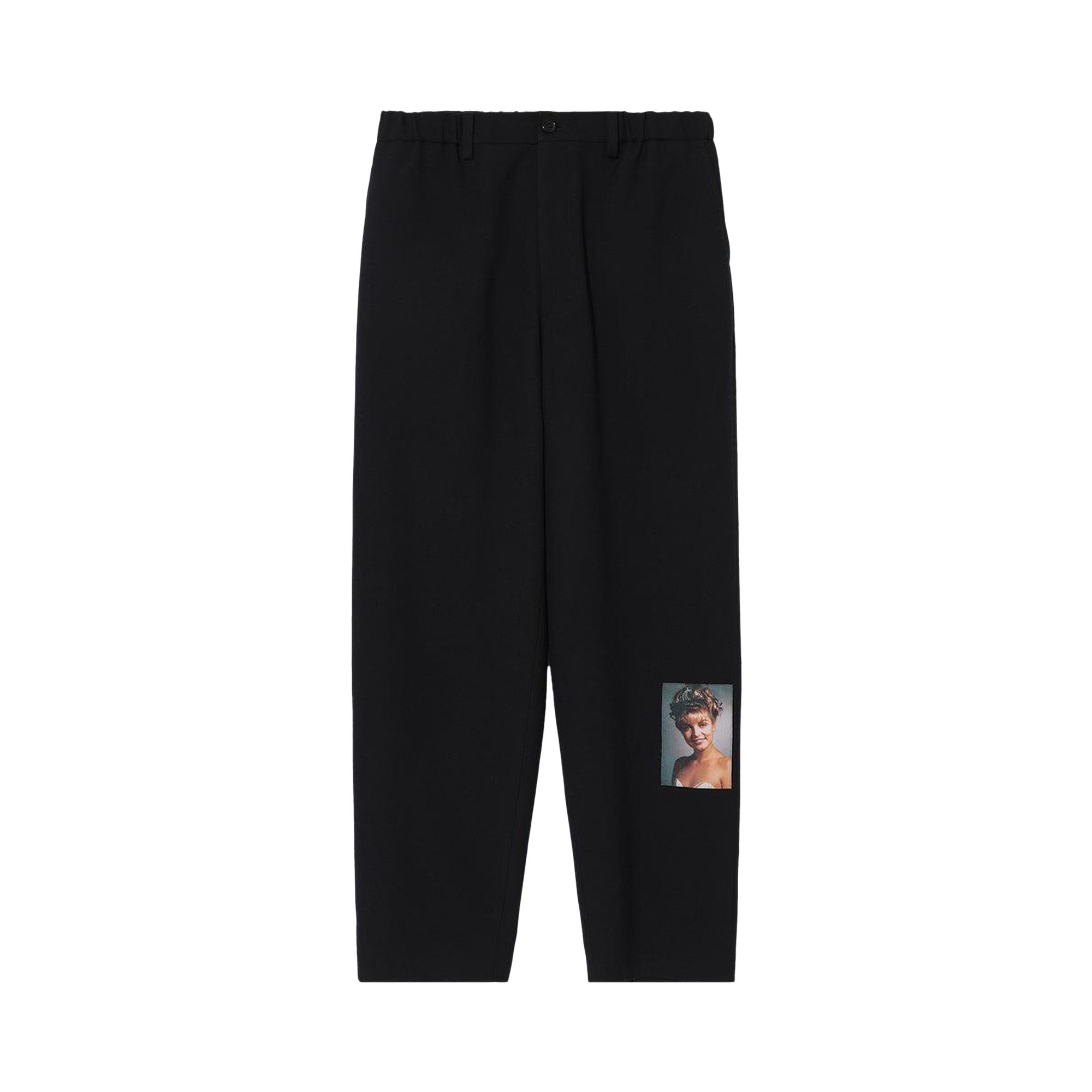 Pre-owned Undercover Wool Easy Pants 'dark Navy' | Blue | Men's Size 4