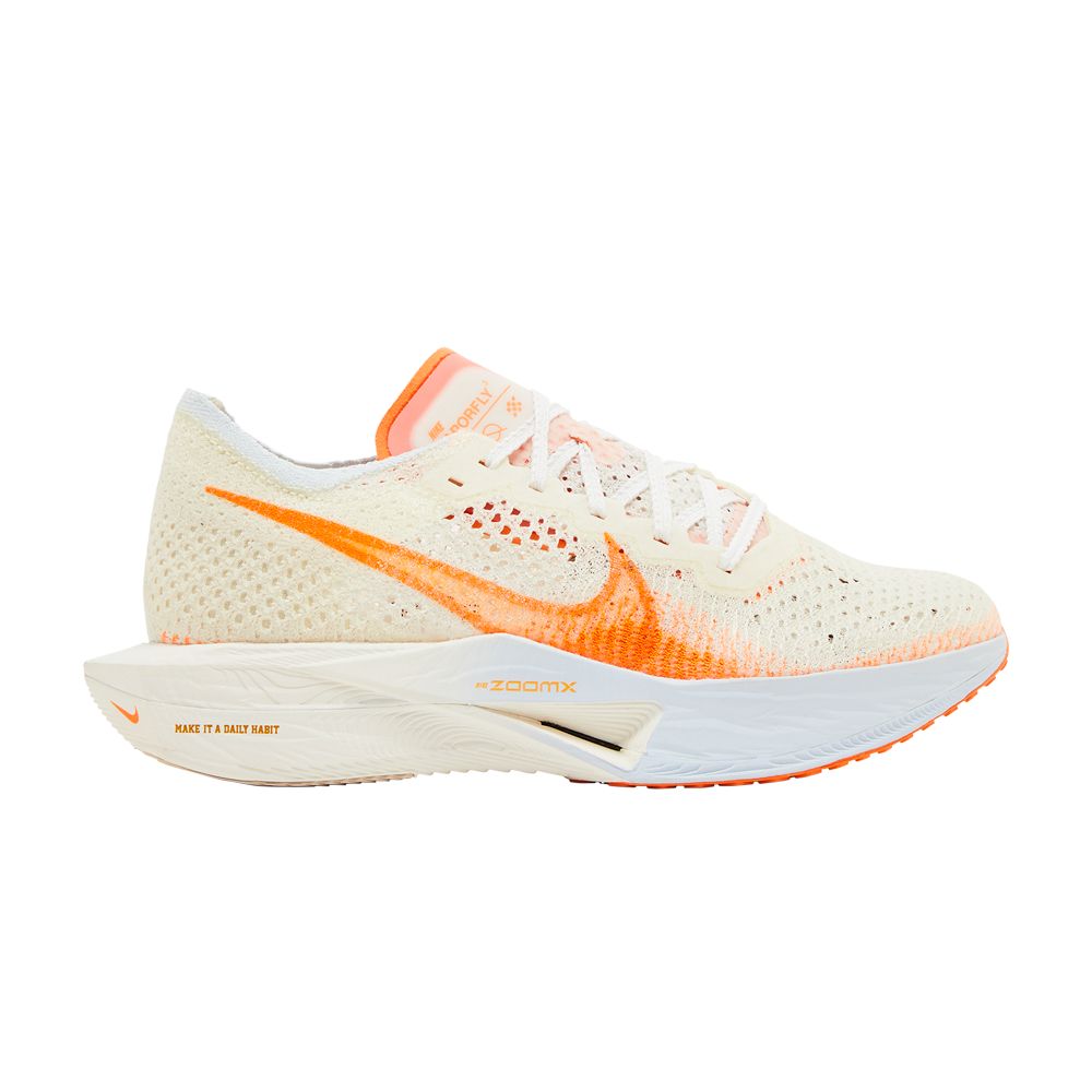 Nike Wmns ZoomX VaporFly Next% 3 'Bright Mandarin' | Cream | Women's Size 10