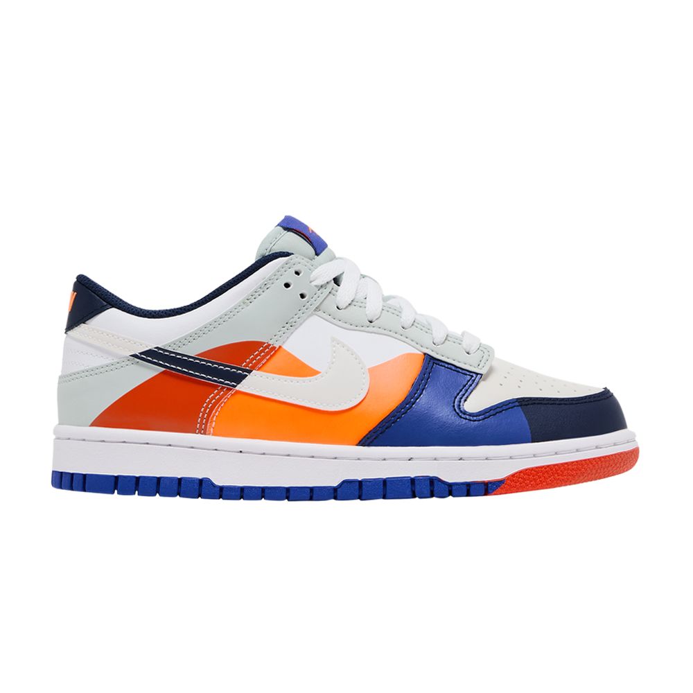 Pre-owned Nike Dunk Low Gs 'upside Down' | Multi-color | Kid's Size 6.5