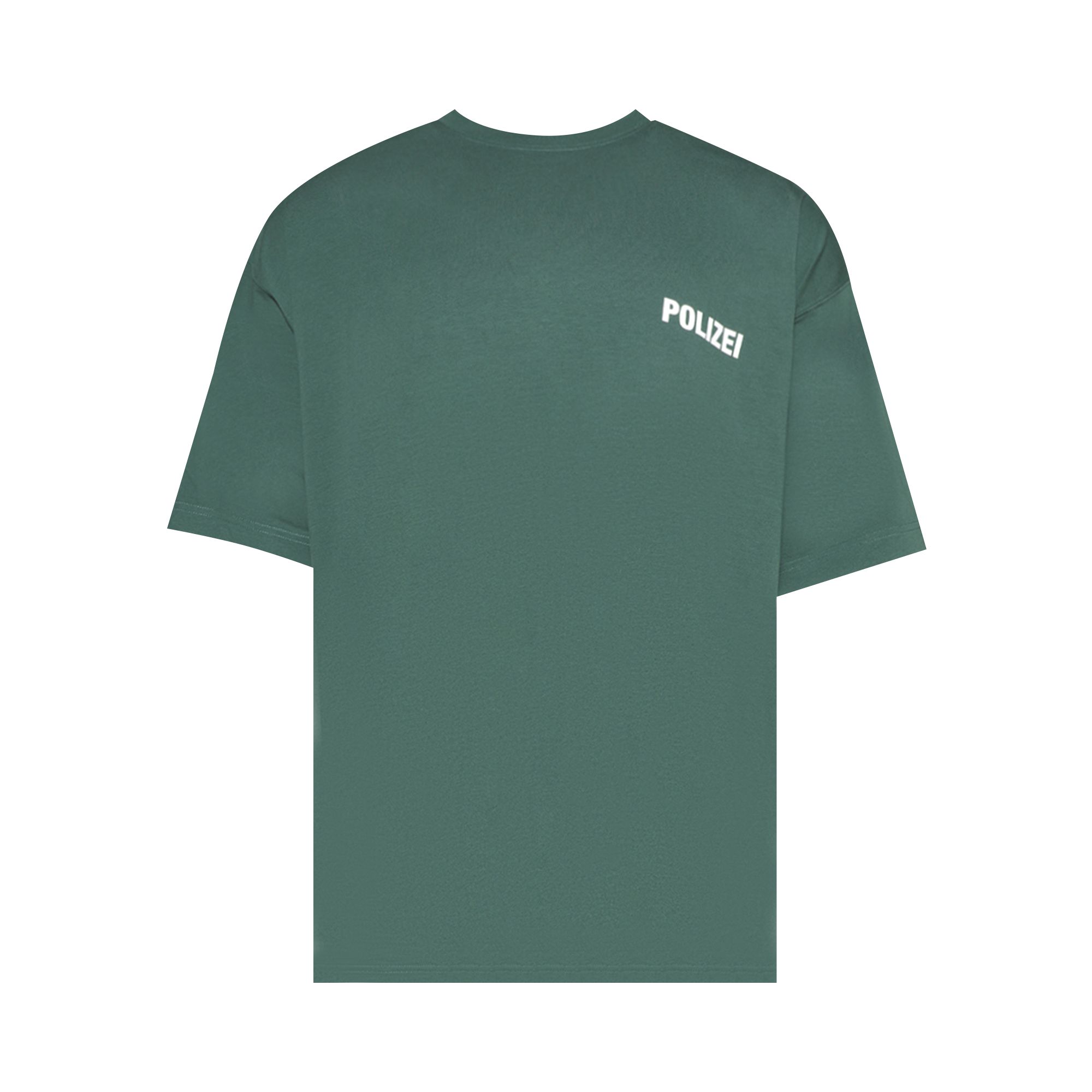Pre-owned Vetements Polizei & Securite Double T-shirt 'green/black' | Men's Size M