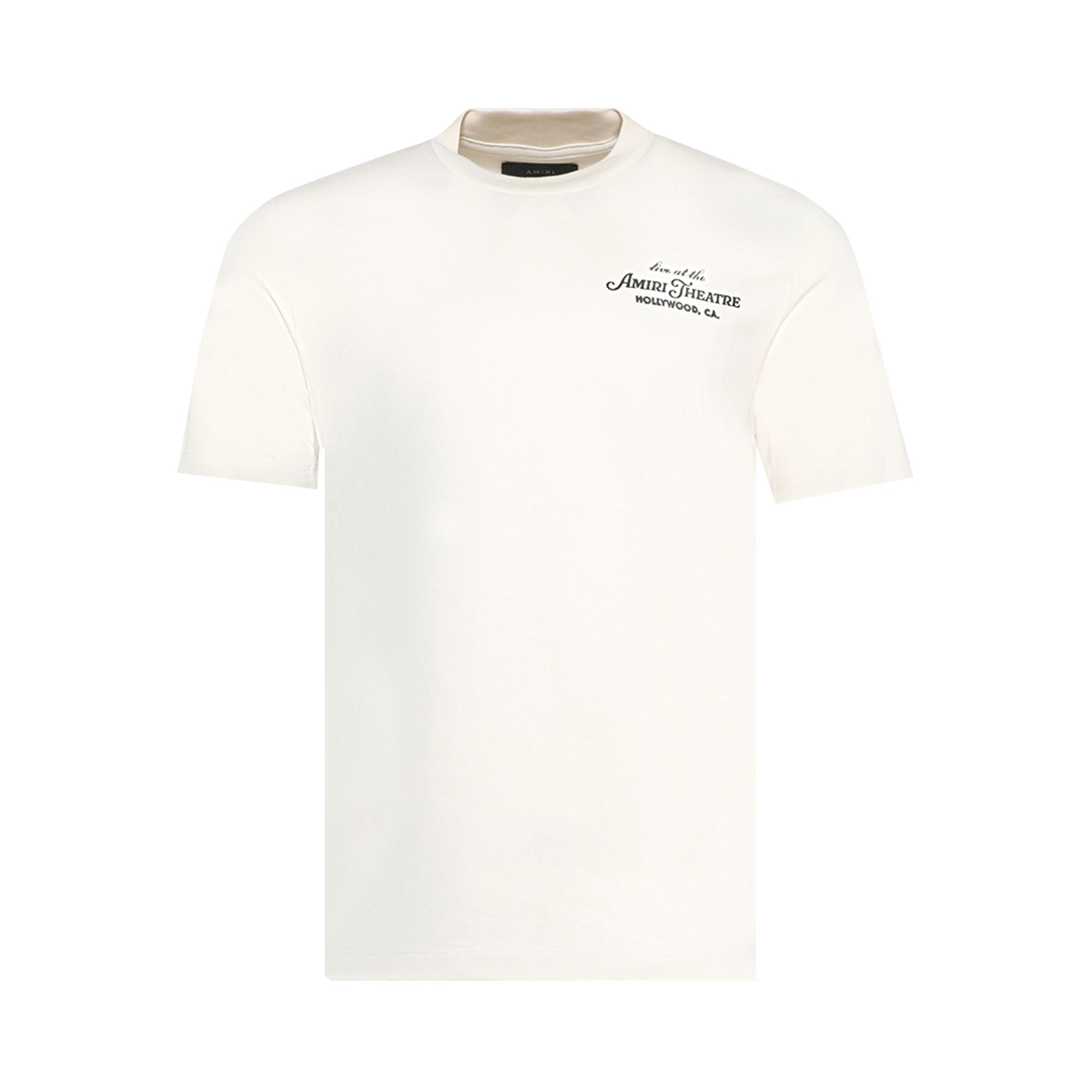 Amiri Theatre Flocked Tee 'Alabaster' | White | Men's Size S