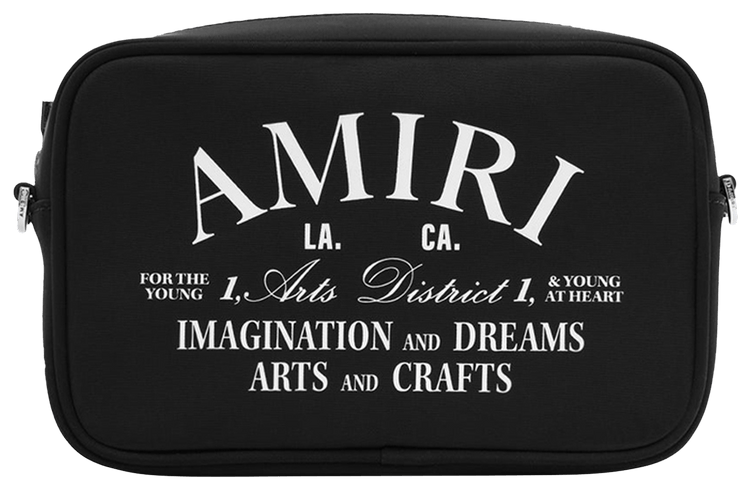 24AW new/AMIRI アーツディストリクトバムバッグ Bag Black AMIRI Arts District ハンドバッグ | ブラック | FARFETCH JP