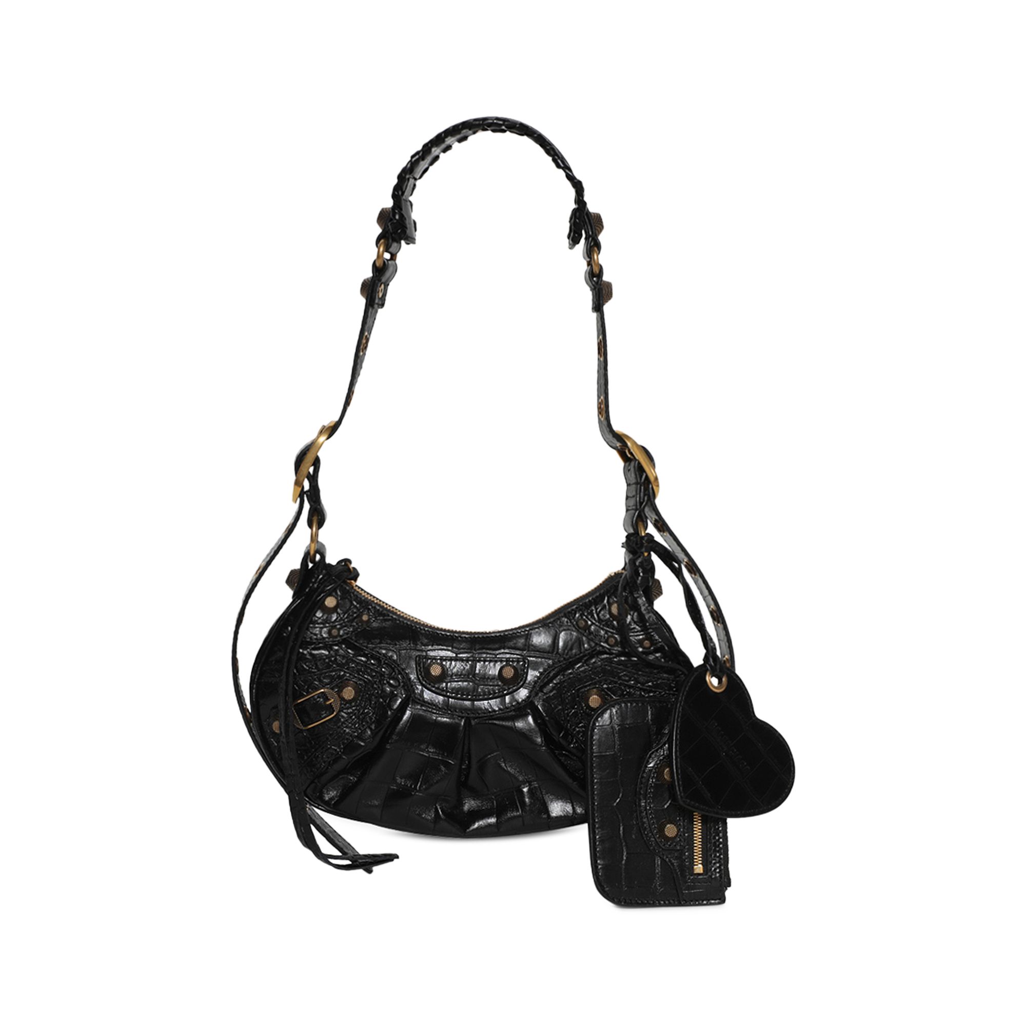 Pre-owned Balenciaga Le Cagole Xs Shoulder Bag 'black'