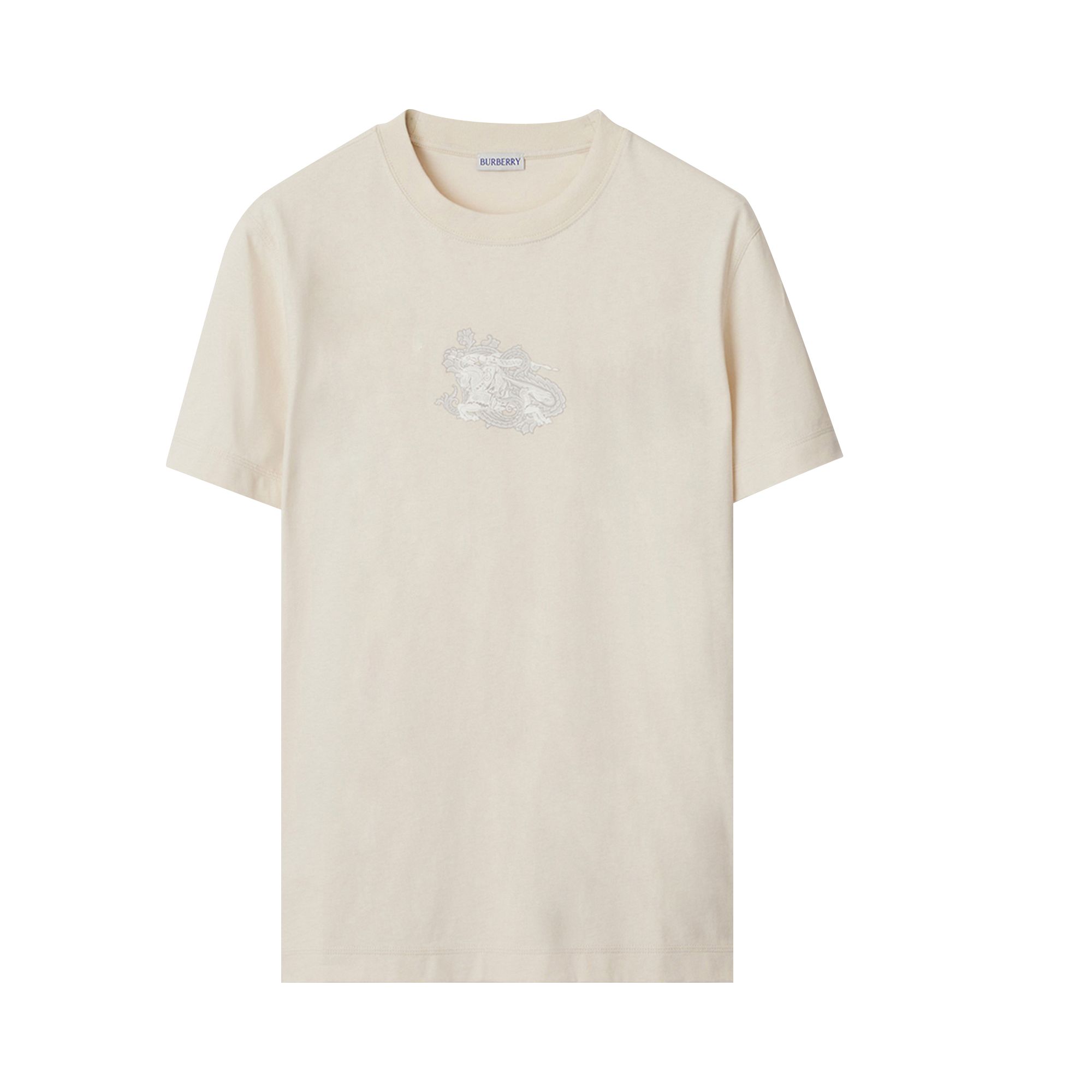 Pre-owned Burberry Ekd T-shirt 'tundra' | White | Men's Size S