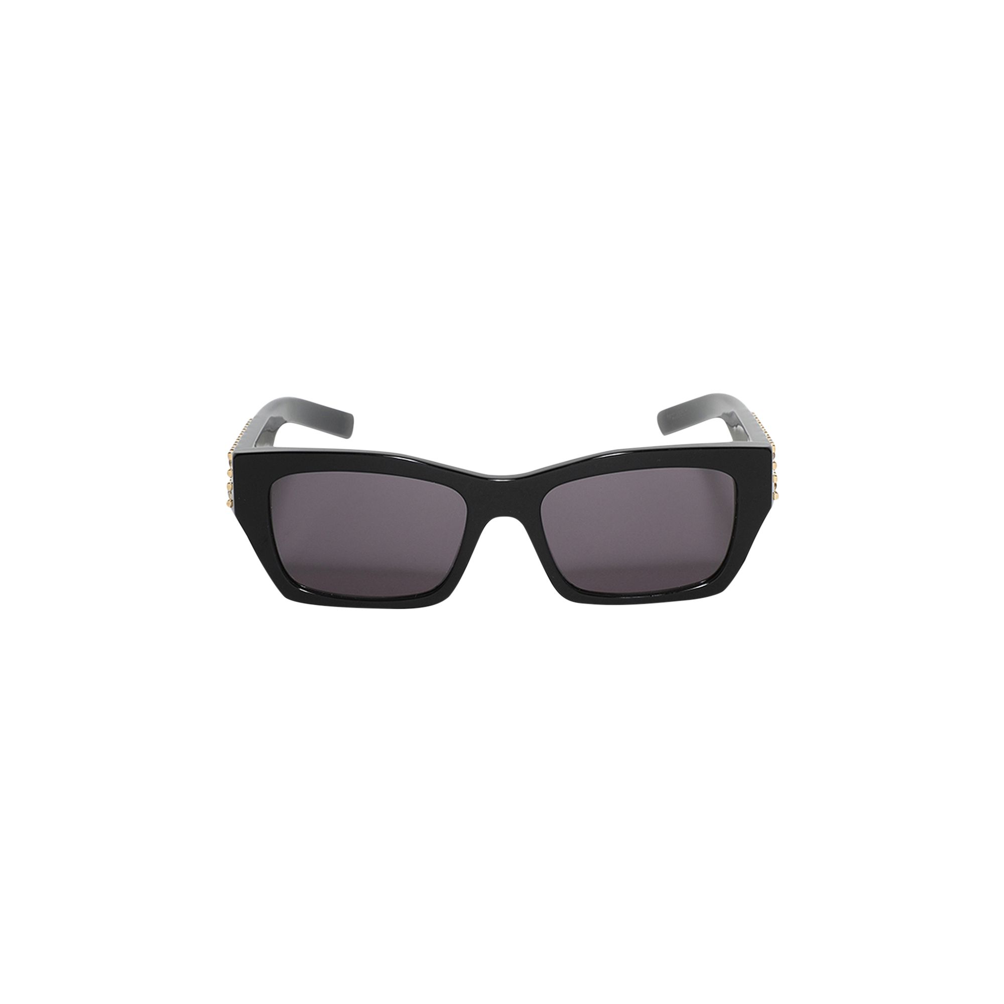 Pre-owned Givenchy Square Sunglasses 'shiny Black/smoke' | Men's Size Onesize