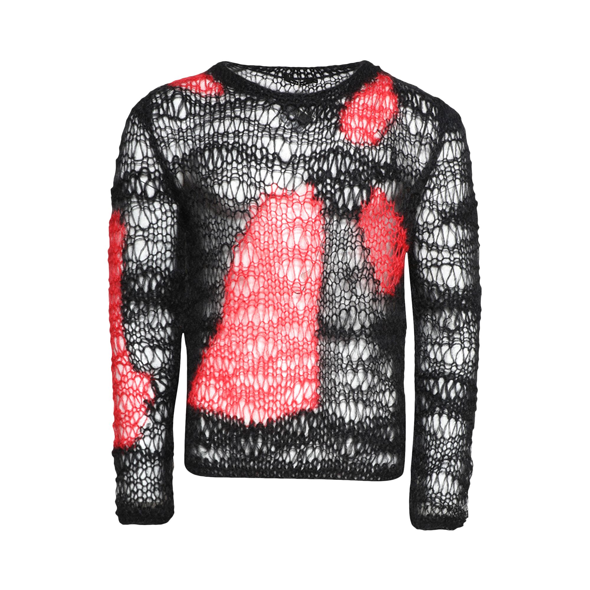 Pre-owned Misbhv Antwerp Hand Knitted Sweater 'multicolor'