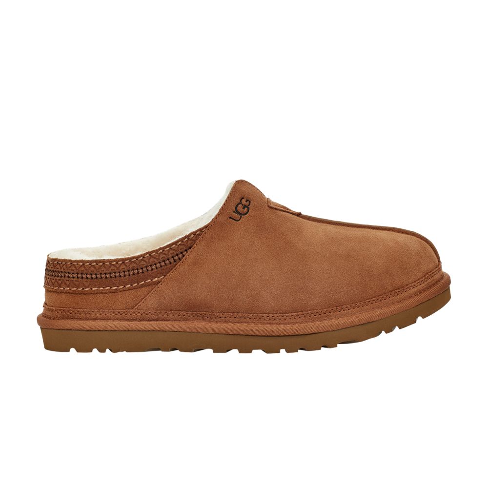 Pre-owned Ugg Neuman 'chestnut' In Brown